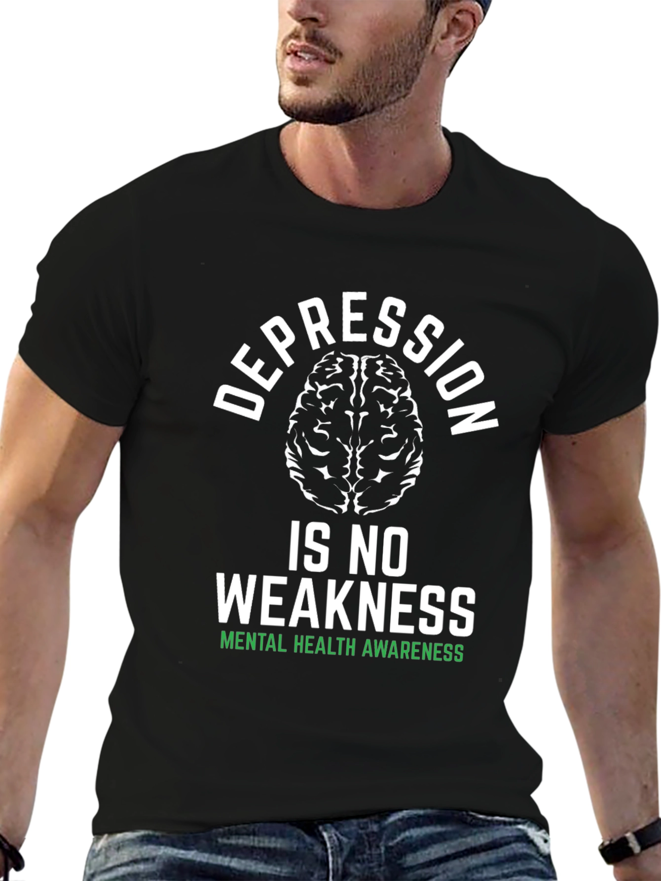 Depression Awareness T-Shirt - Mental Health Support