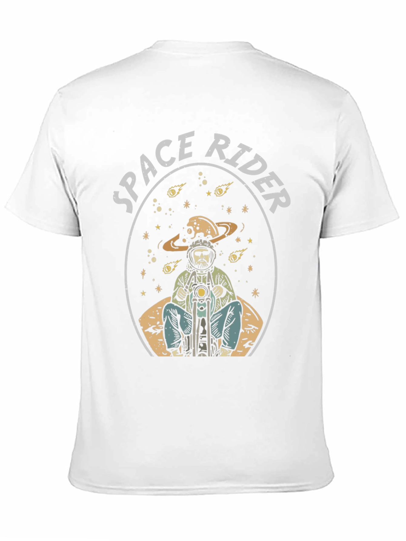 Space Rider Graphic T-Shirt