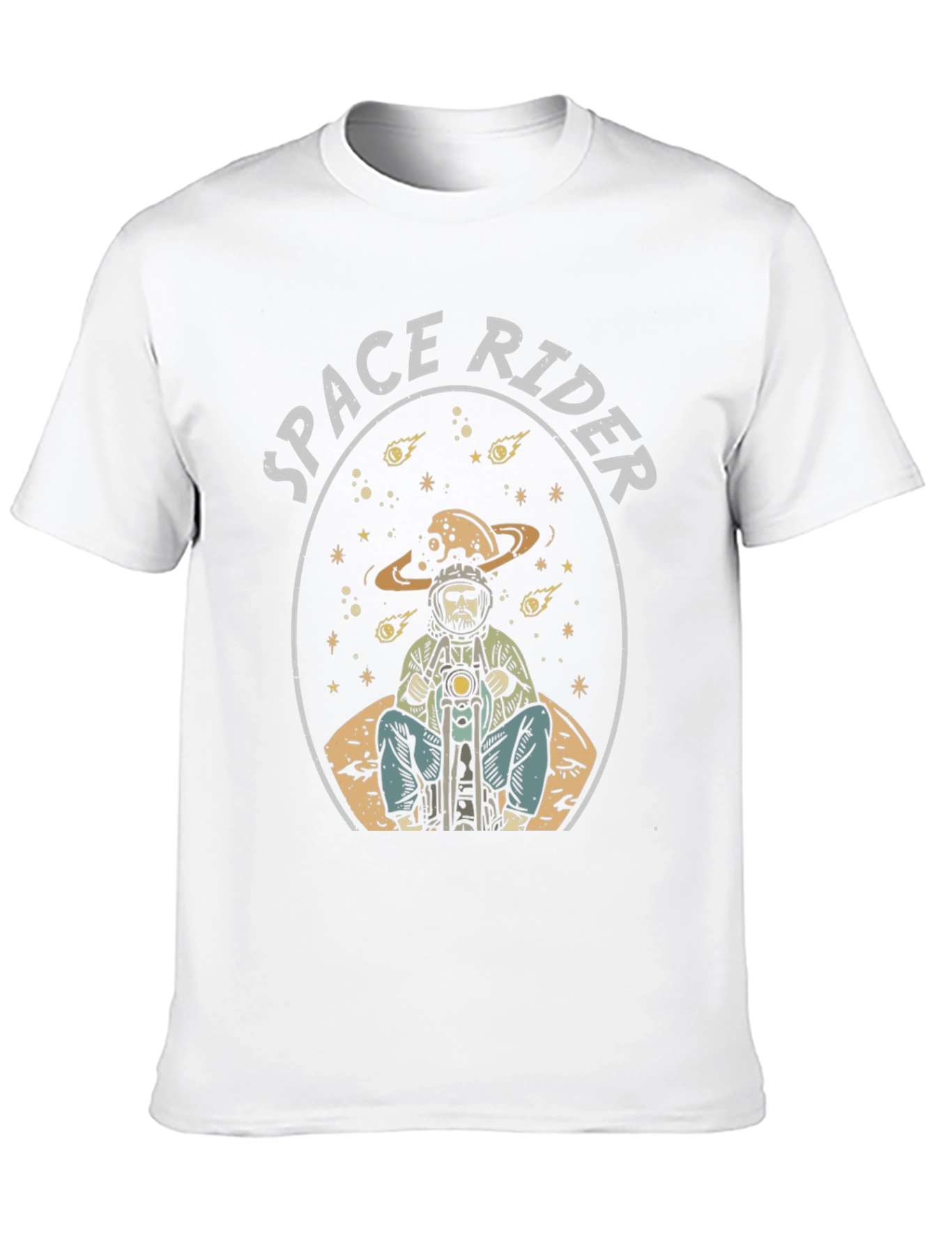 Space Rider Graphic T-Shirt