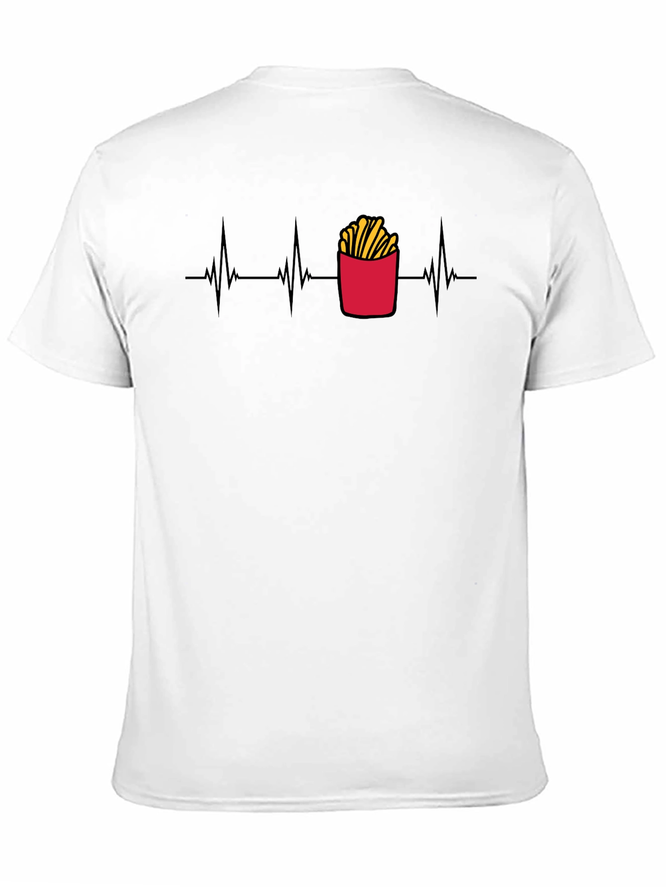 Fry Heartbeat Tee - Unisex Graphic T-Shirt