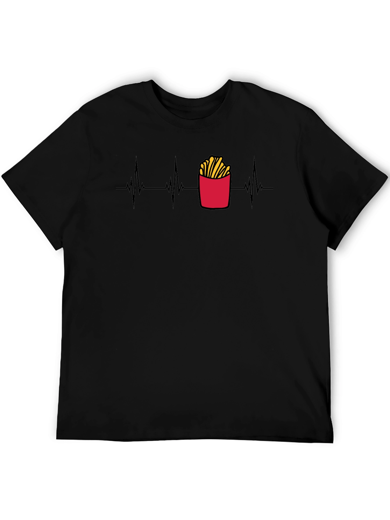 Fry Heartbeat Tee - Unisex Graphic T-Shirt