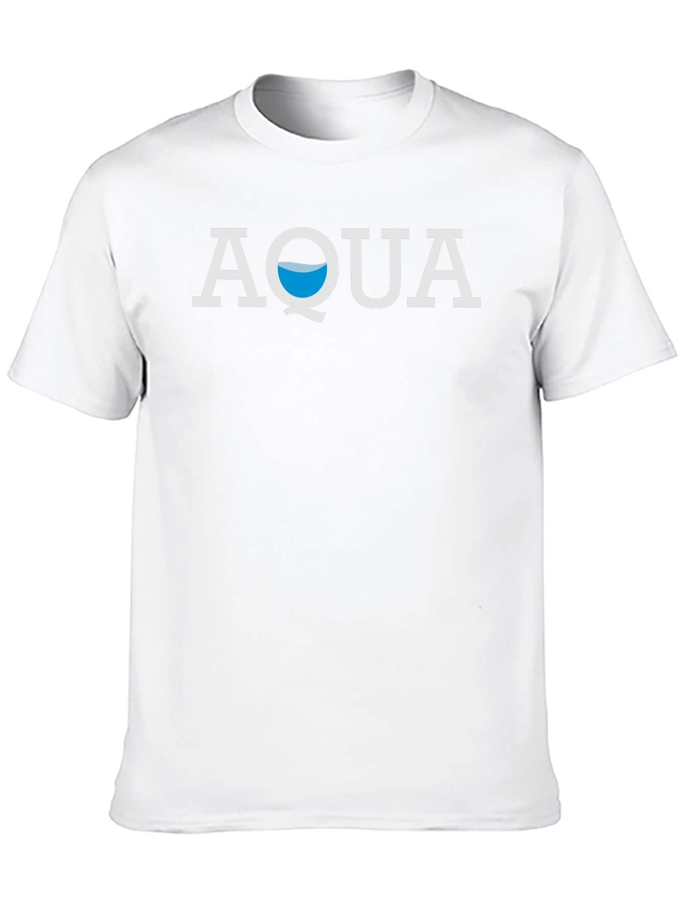 Aqua Graphic Tee - Stylish Black T-Shirt