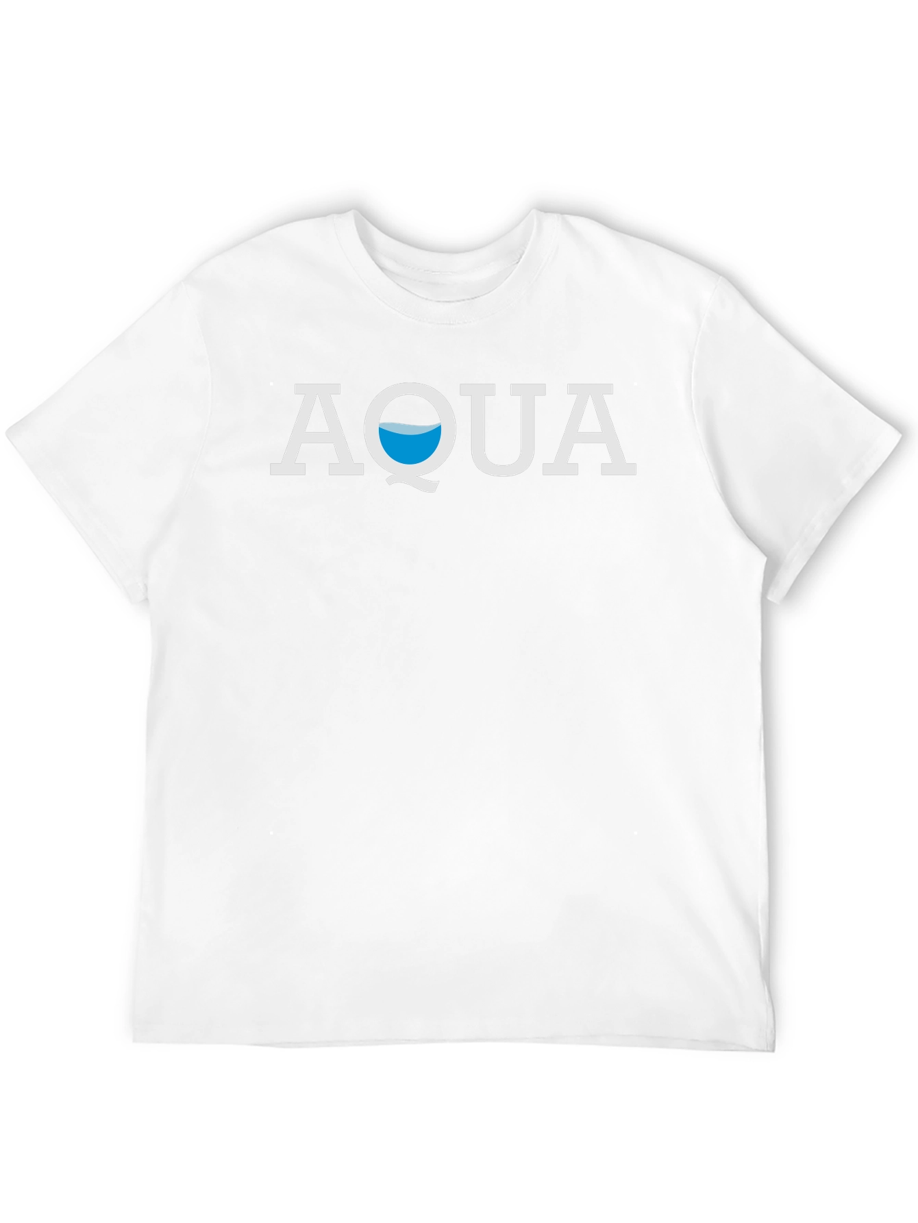 Aqua Graphic Tee - Stylish Black T-Shirt