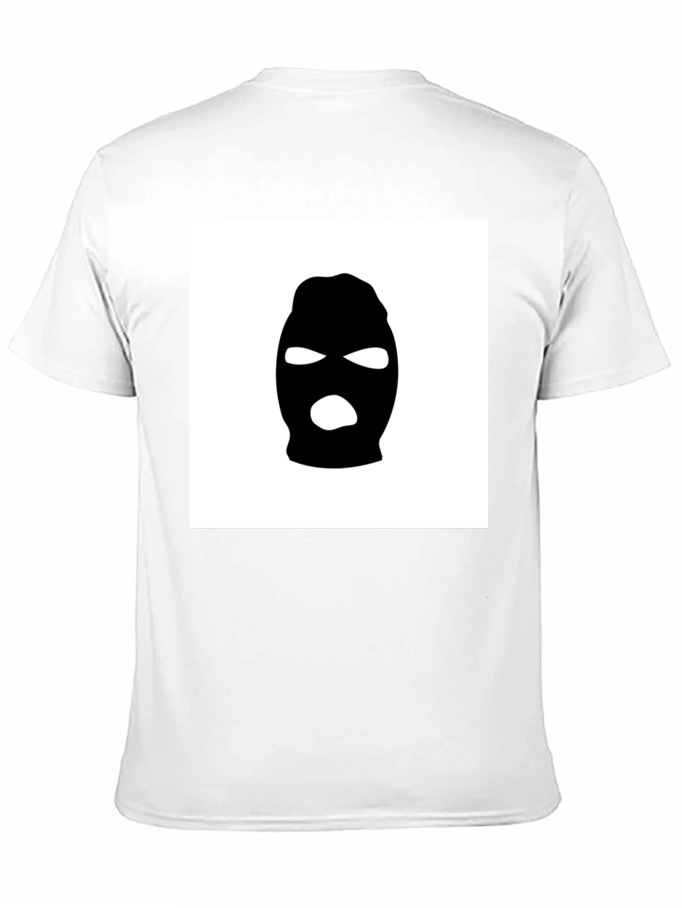 Black Ski Mask Graphic Tee - Urban Streetwear