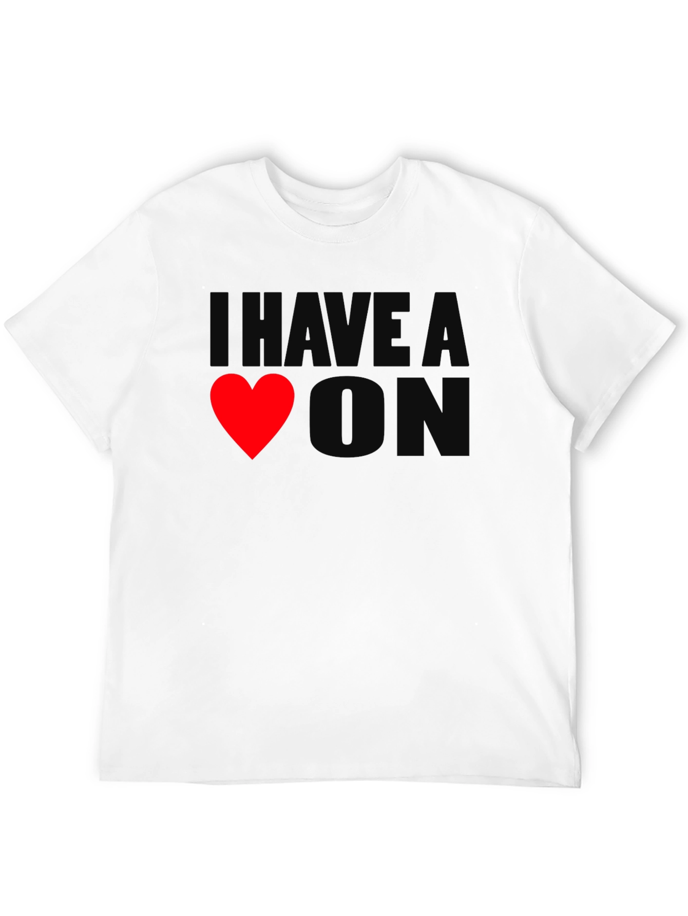 I Have A Heart On - Novelty T-Shirt