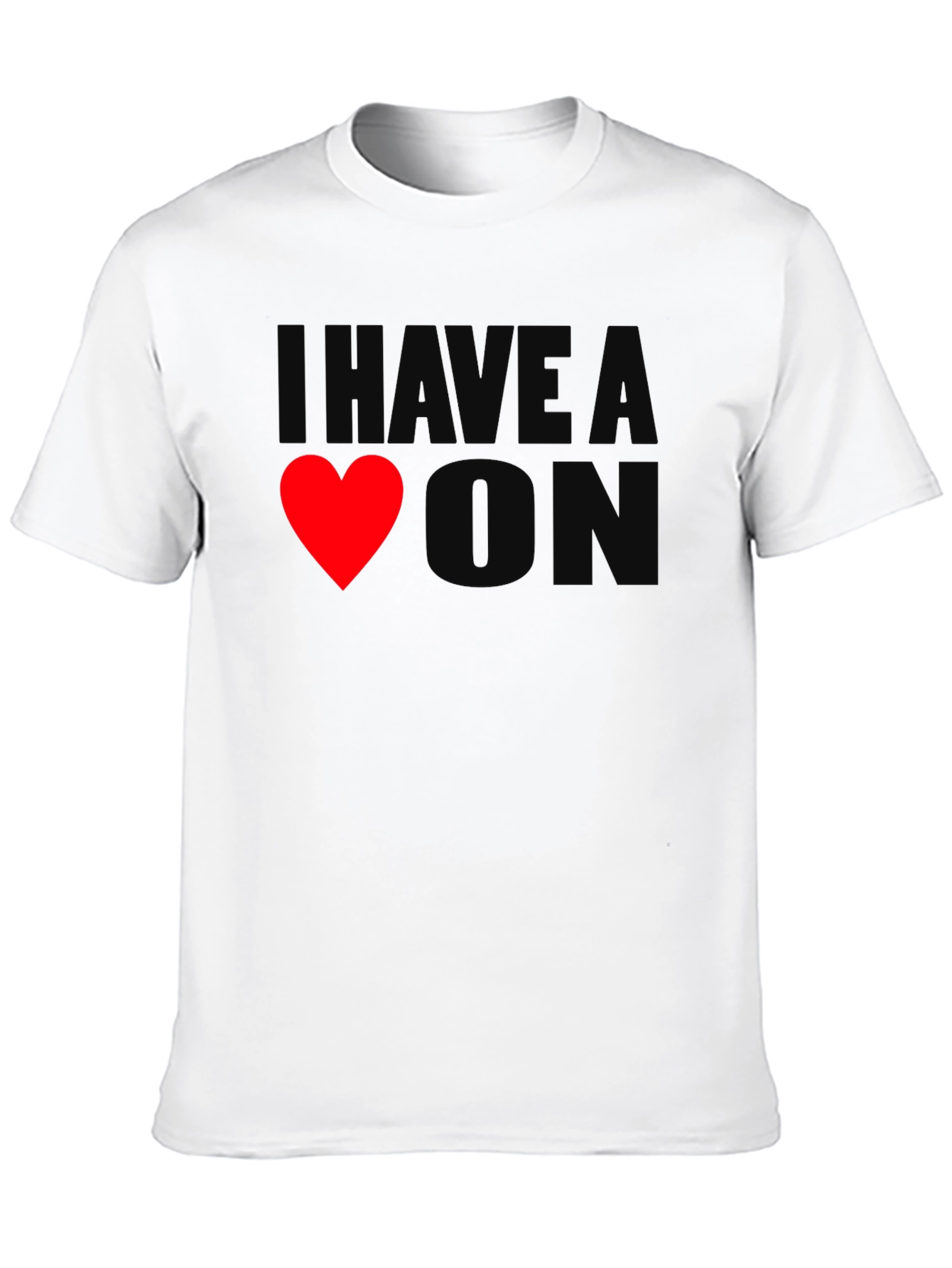 I Have A Heart On - Novelty T-Shirt