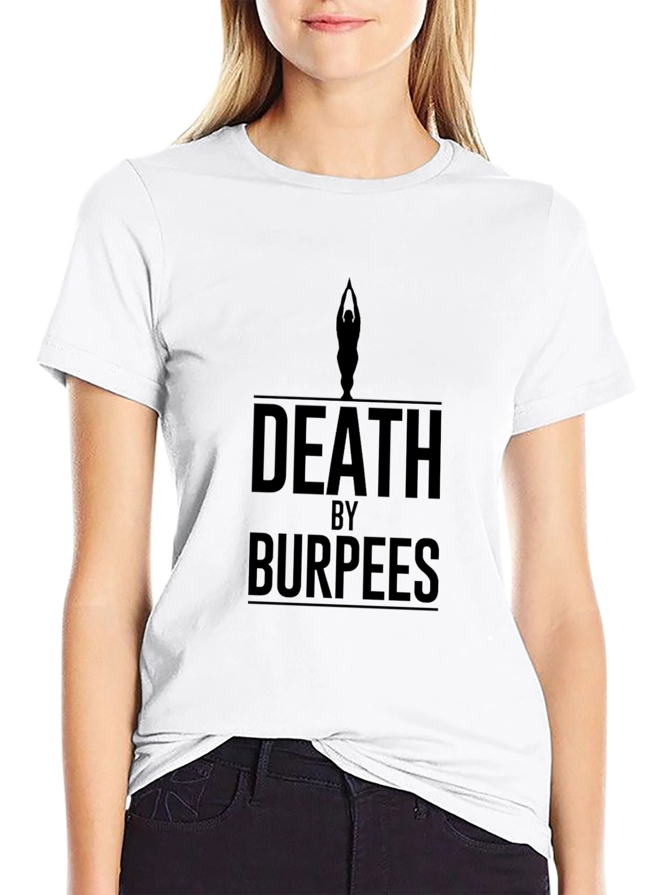 Death By Burpees T-Shirt - Fitness Apparel