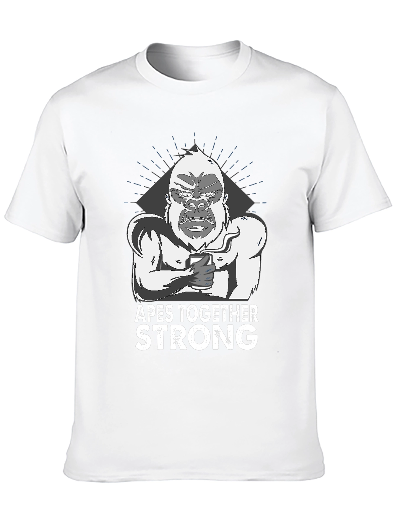 Apes Together Strong Graphic Tee - Black