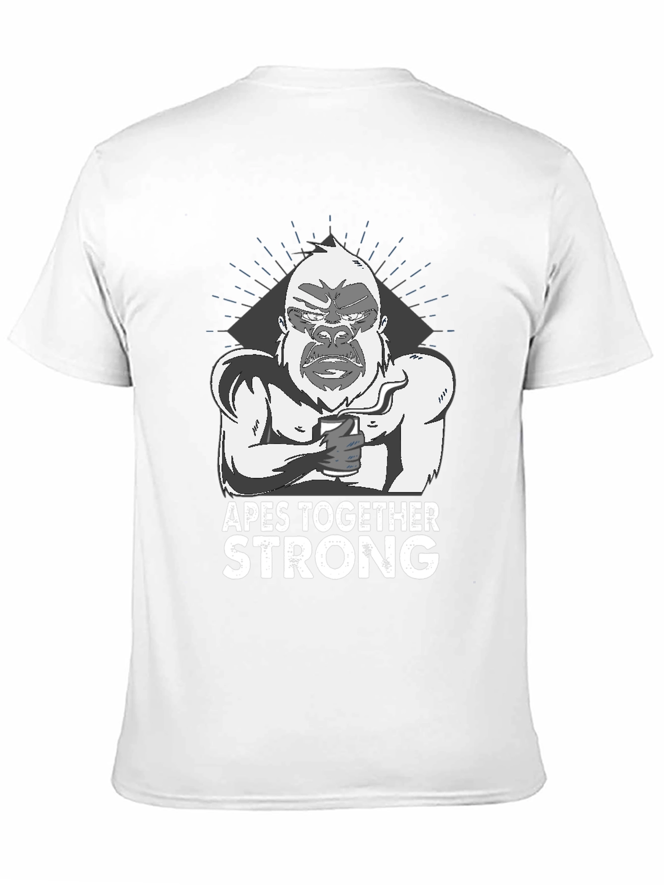 Apes Together Strong Graphic Tee - Black