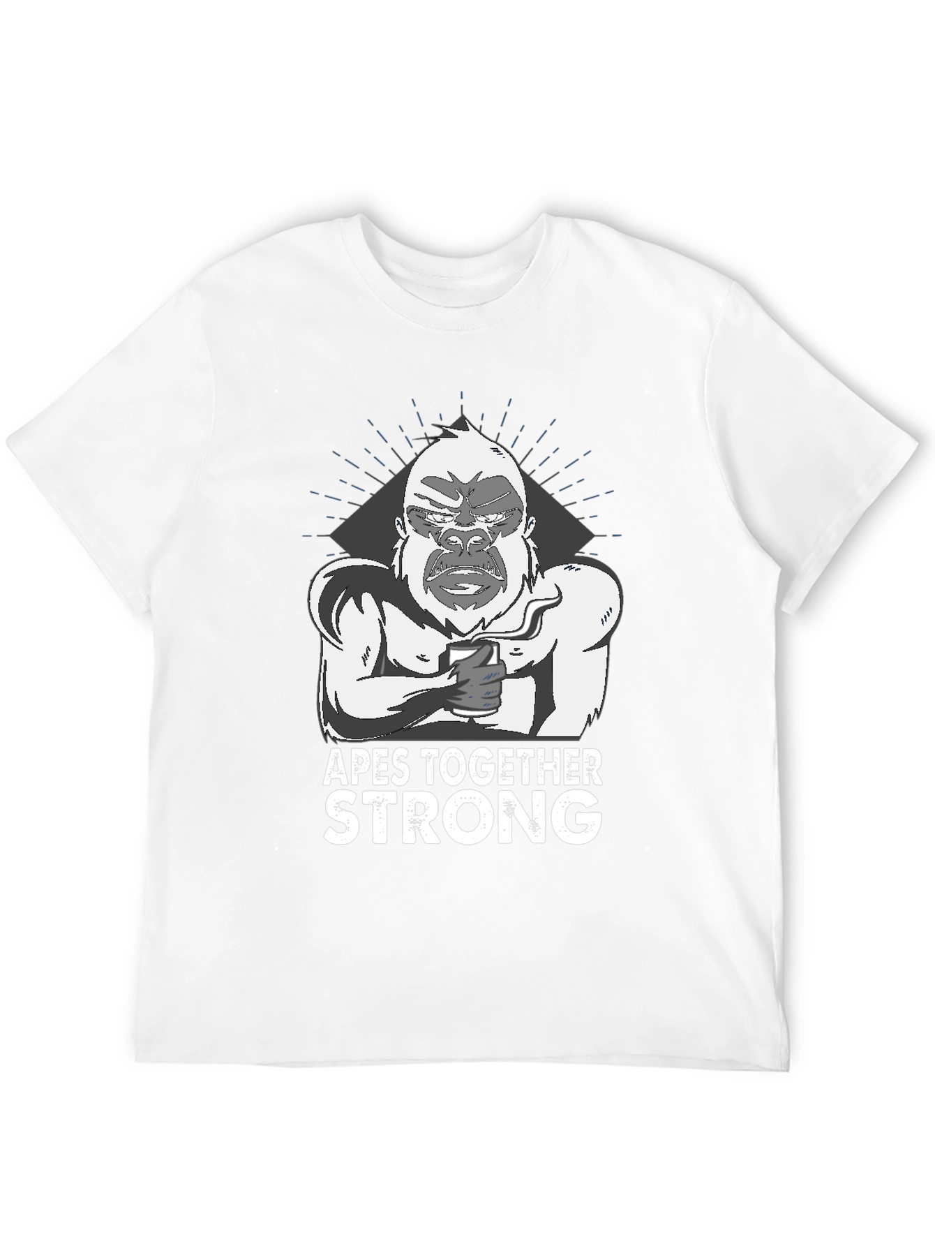 Apes Together Strong Graphic Tee - Black