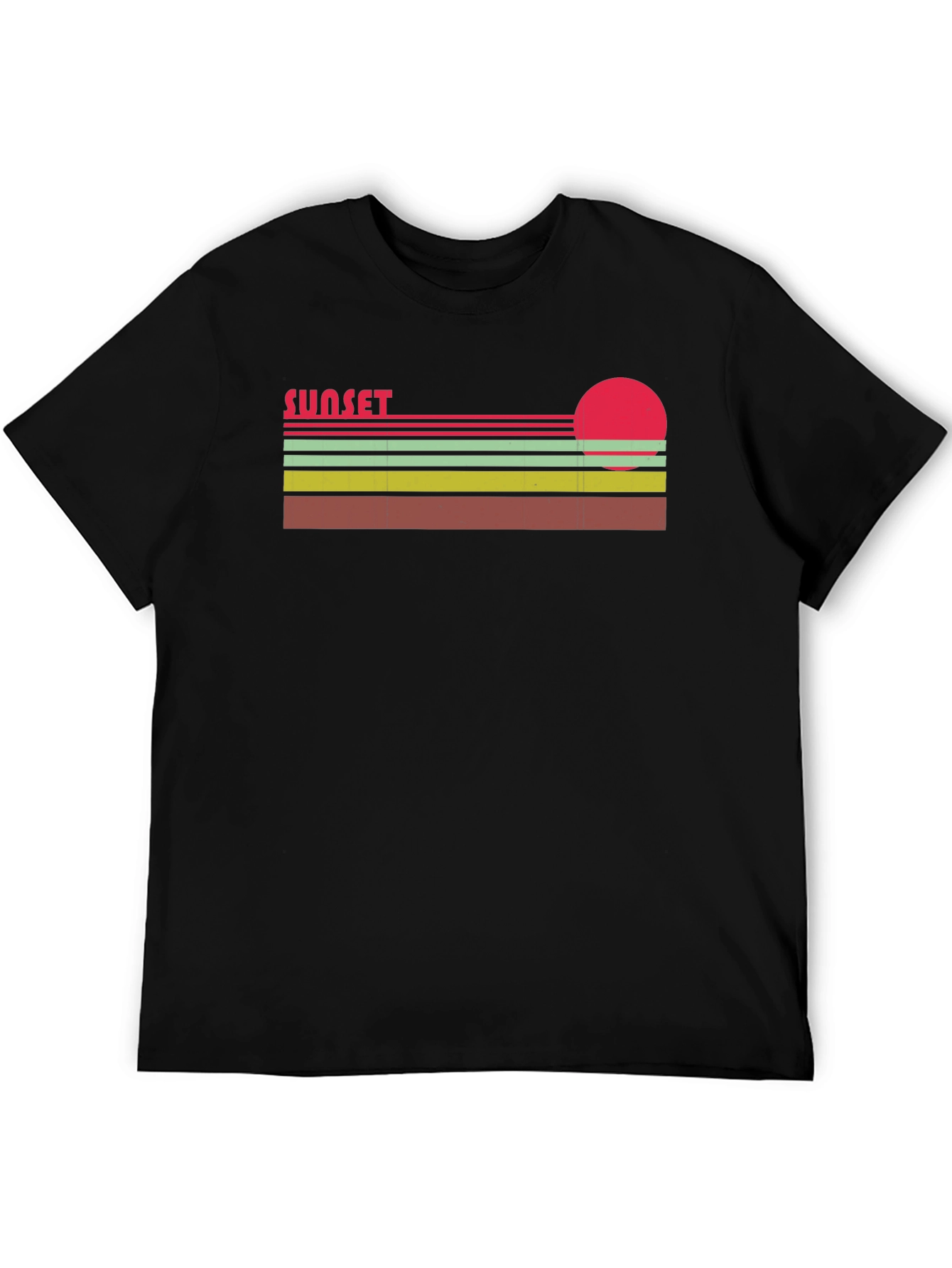 Retro Sunset Graphic T-Shirt - Classic Style