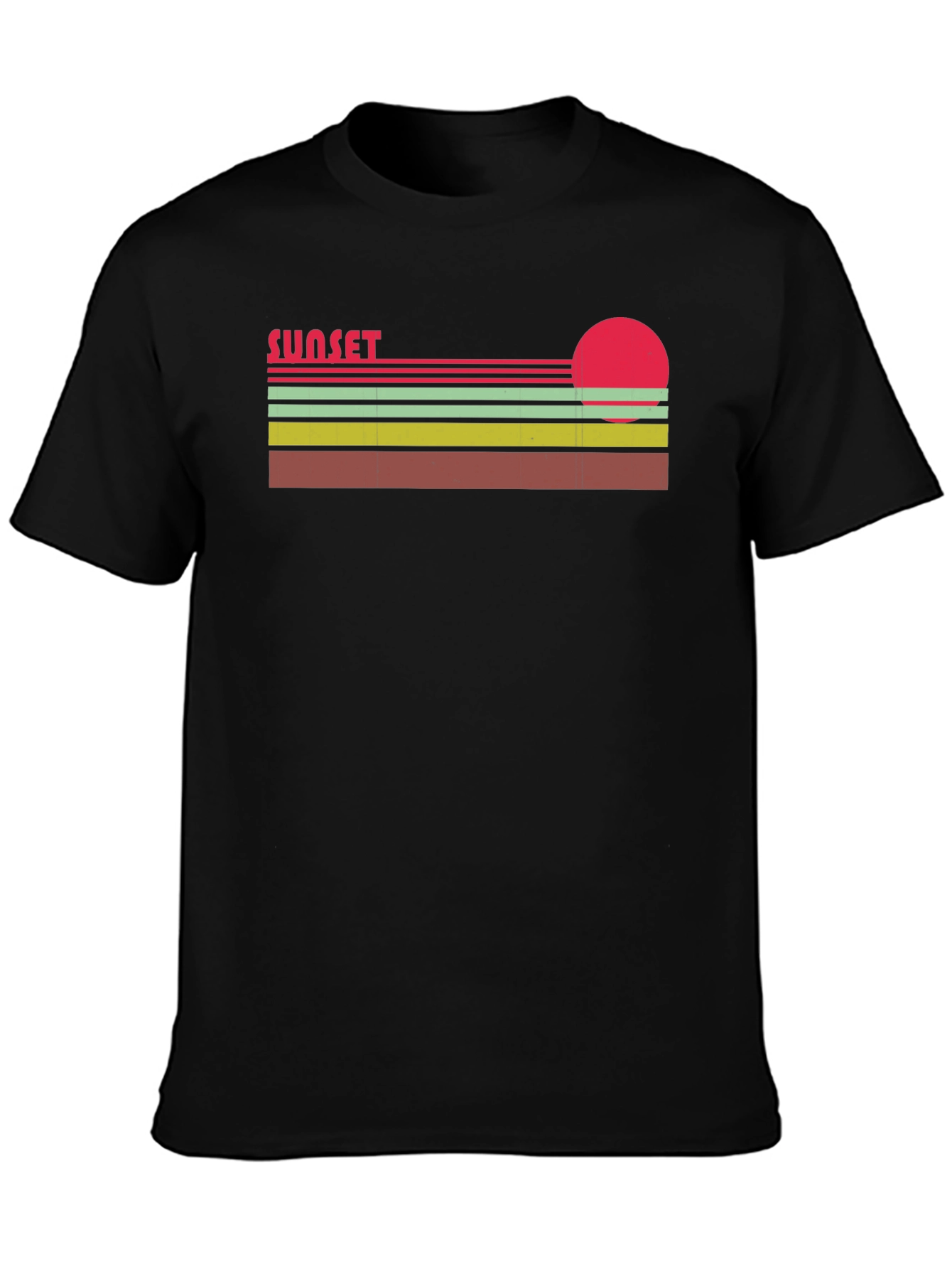 Retro Sunset Graphic T-Shirt - Classic Style