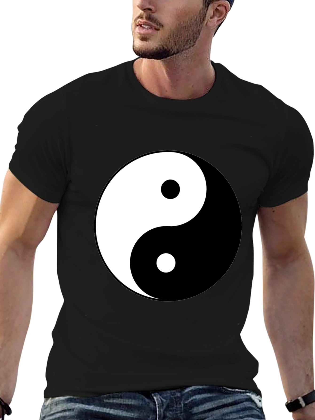 Yin Yang Graphic Tee - Balance & Style