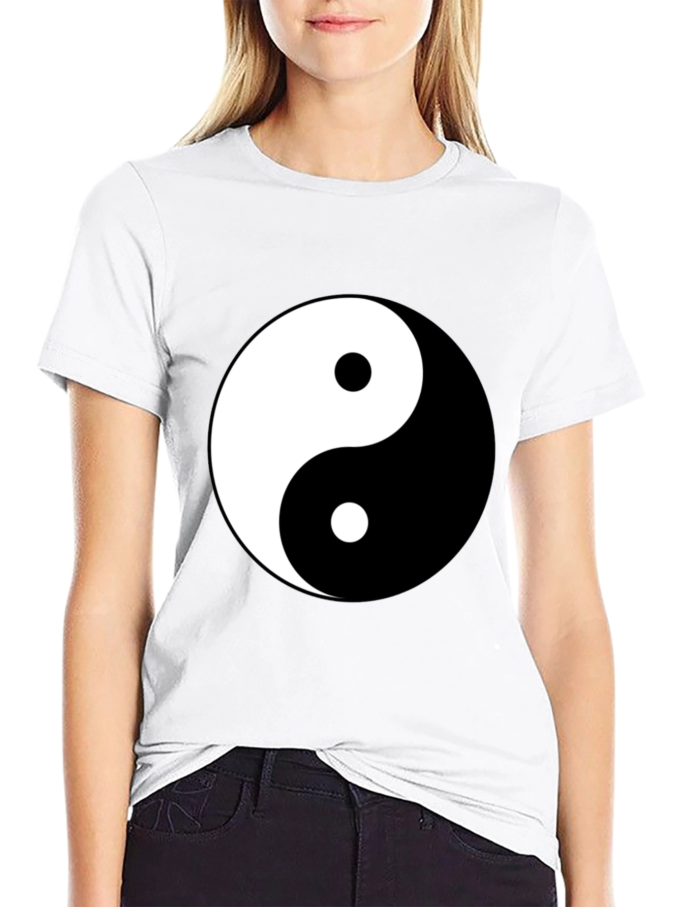 Yin Yang Graphic Tee - Balance & Style