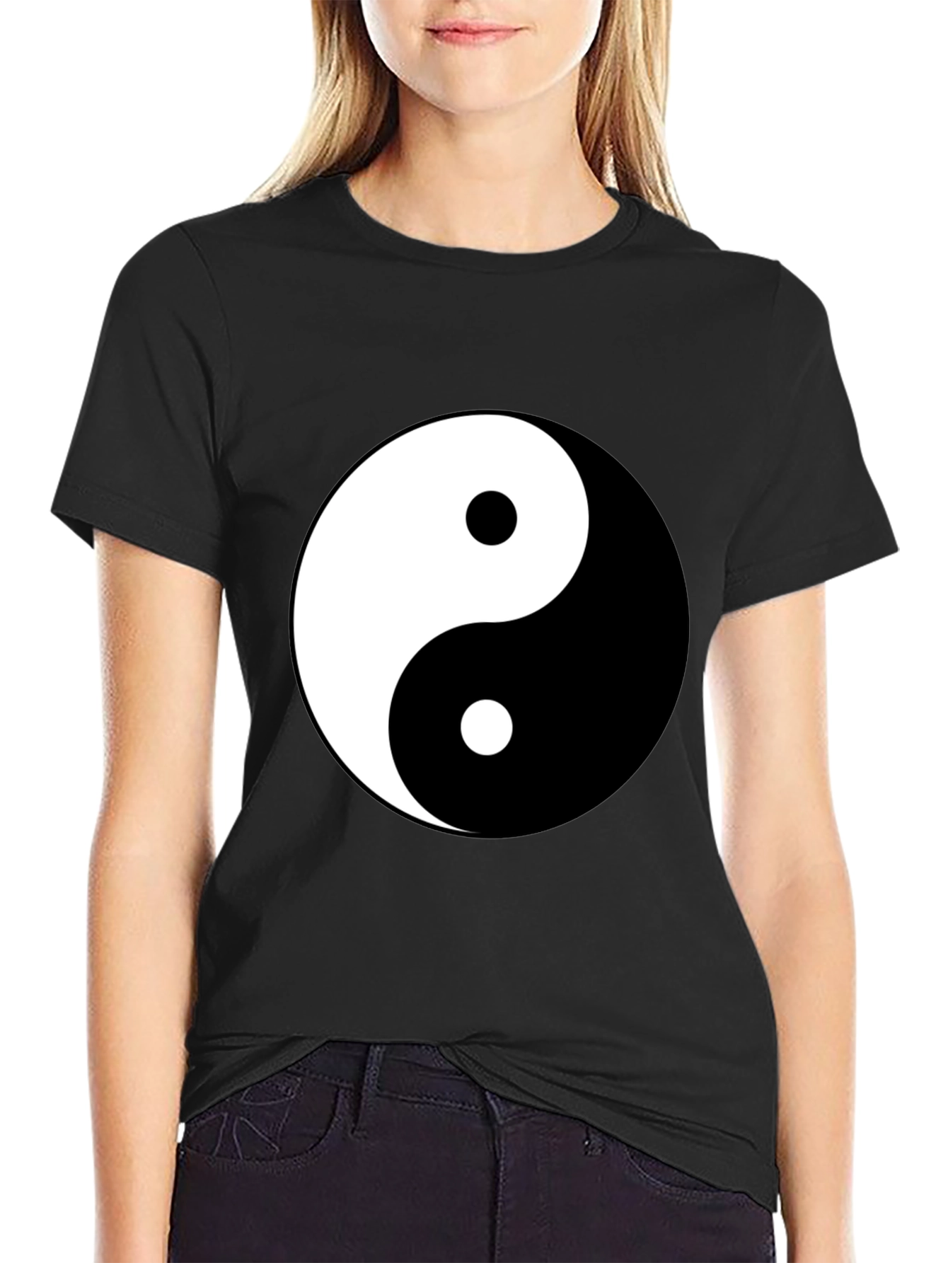 Yin Yang Graphic Tee - Balance & Style