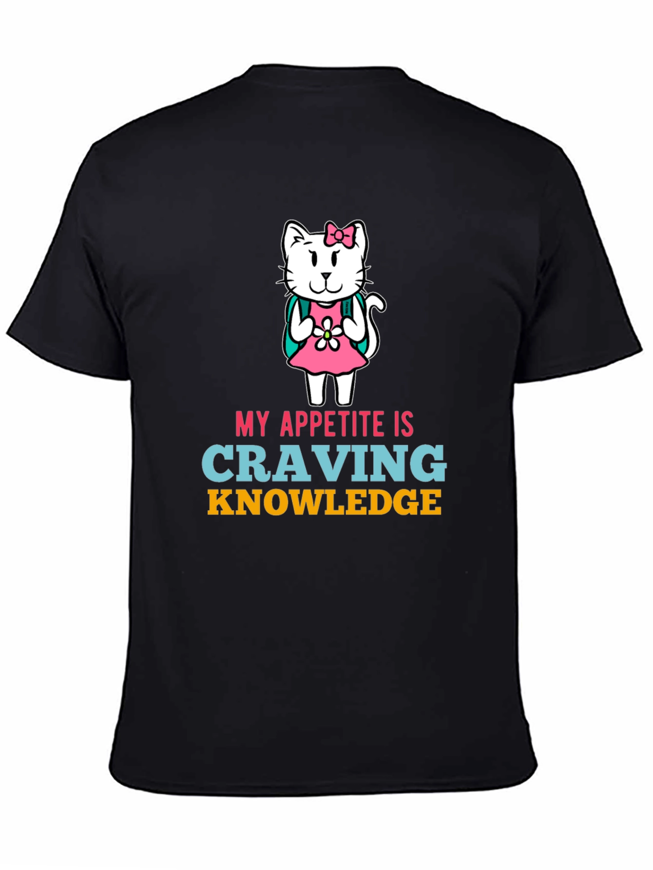 Craving Knowledge Cat T-Shirt