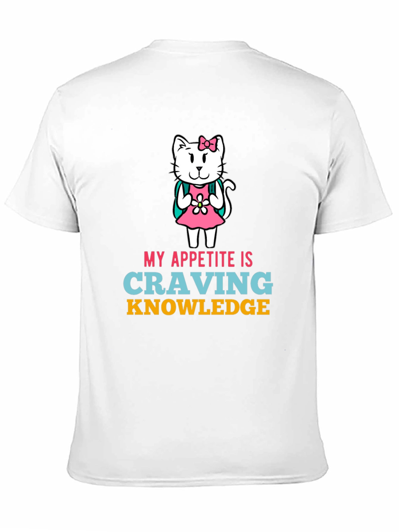 Craving Knowledge Cat T-Shirt