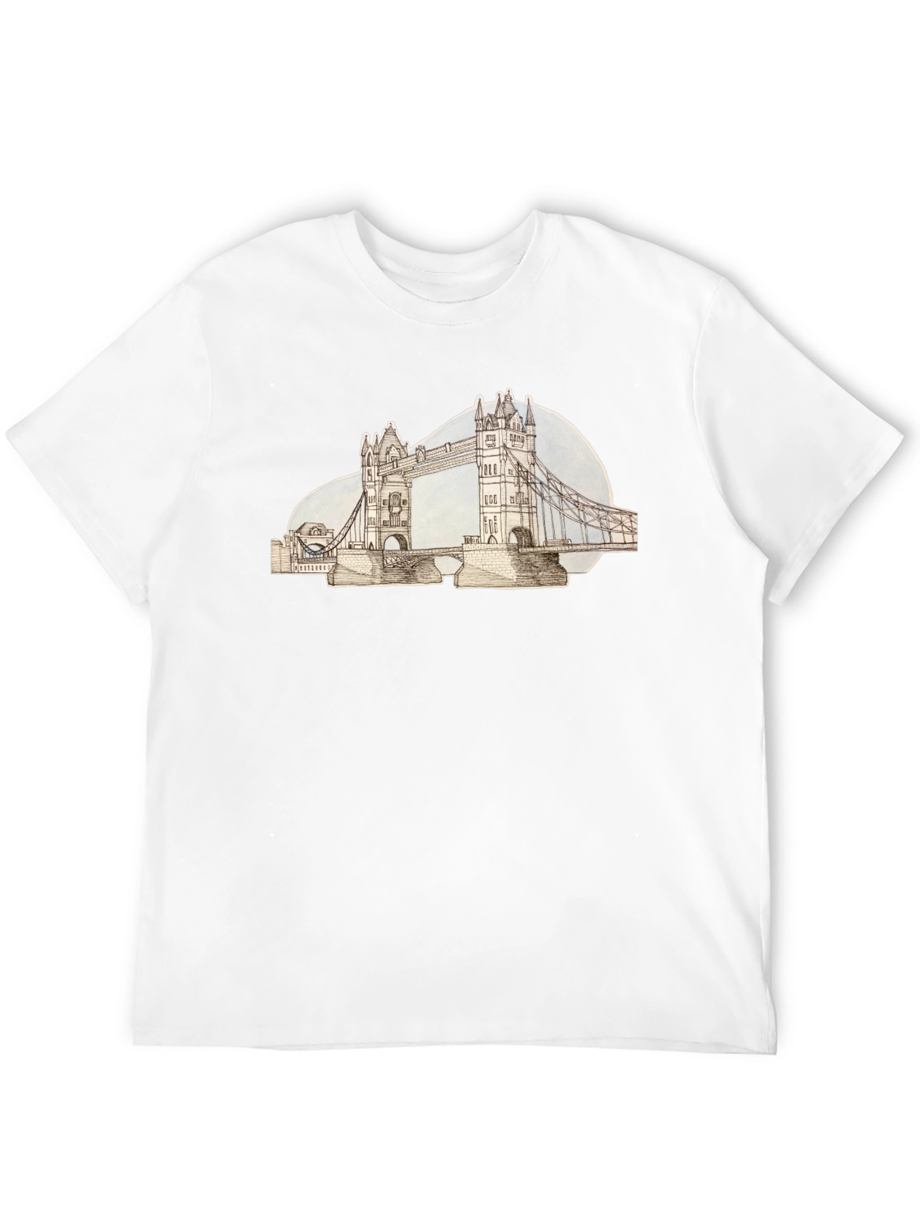 London Bridge Graphic Tee - Black