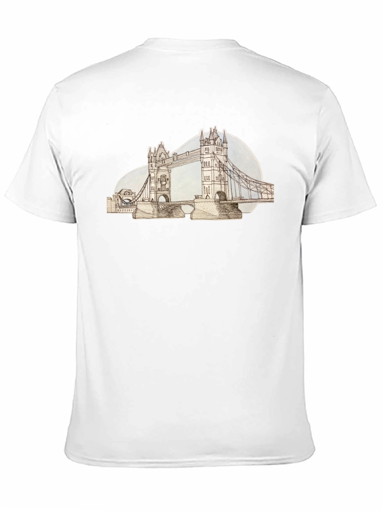 London Bridge Graphic Tee - Black