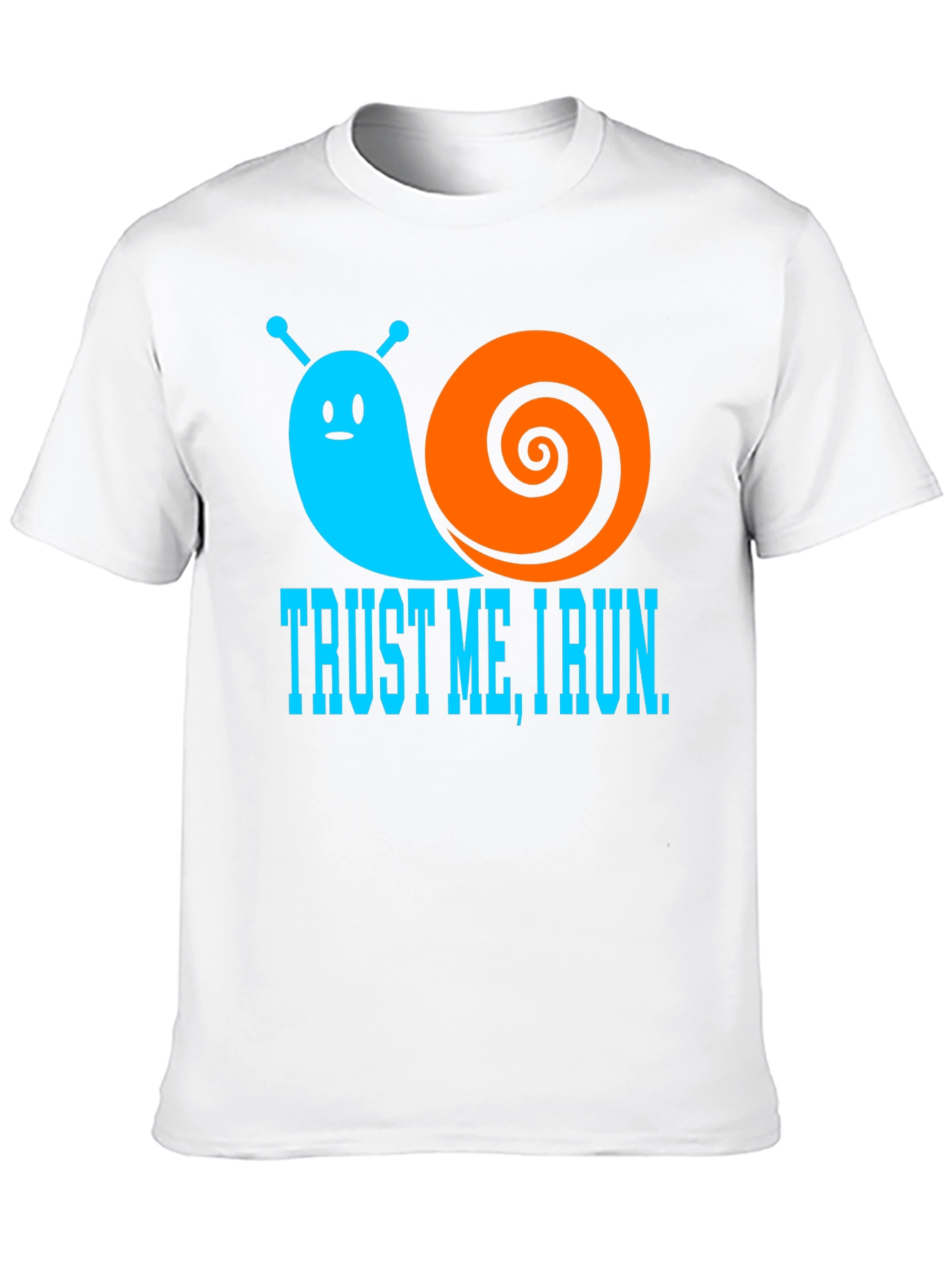 Trust Me I Run - Snail Graphic T-Shirt