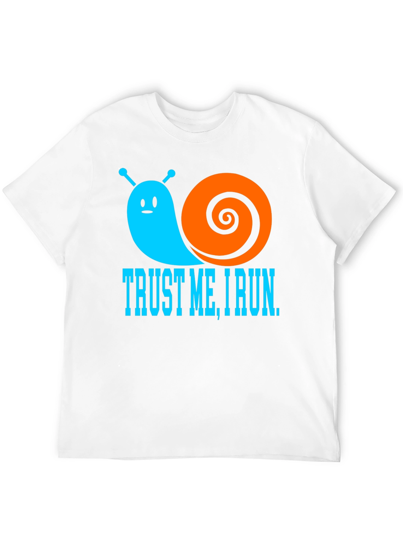 Trust Me I Run - Snail Graphic T-Shirt