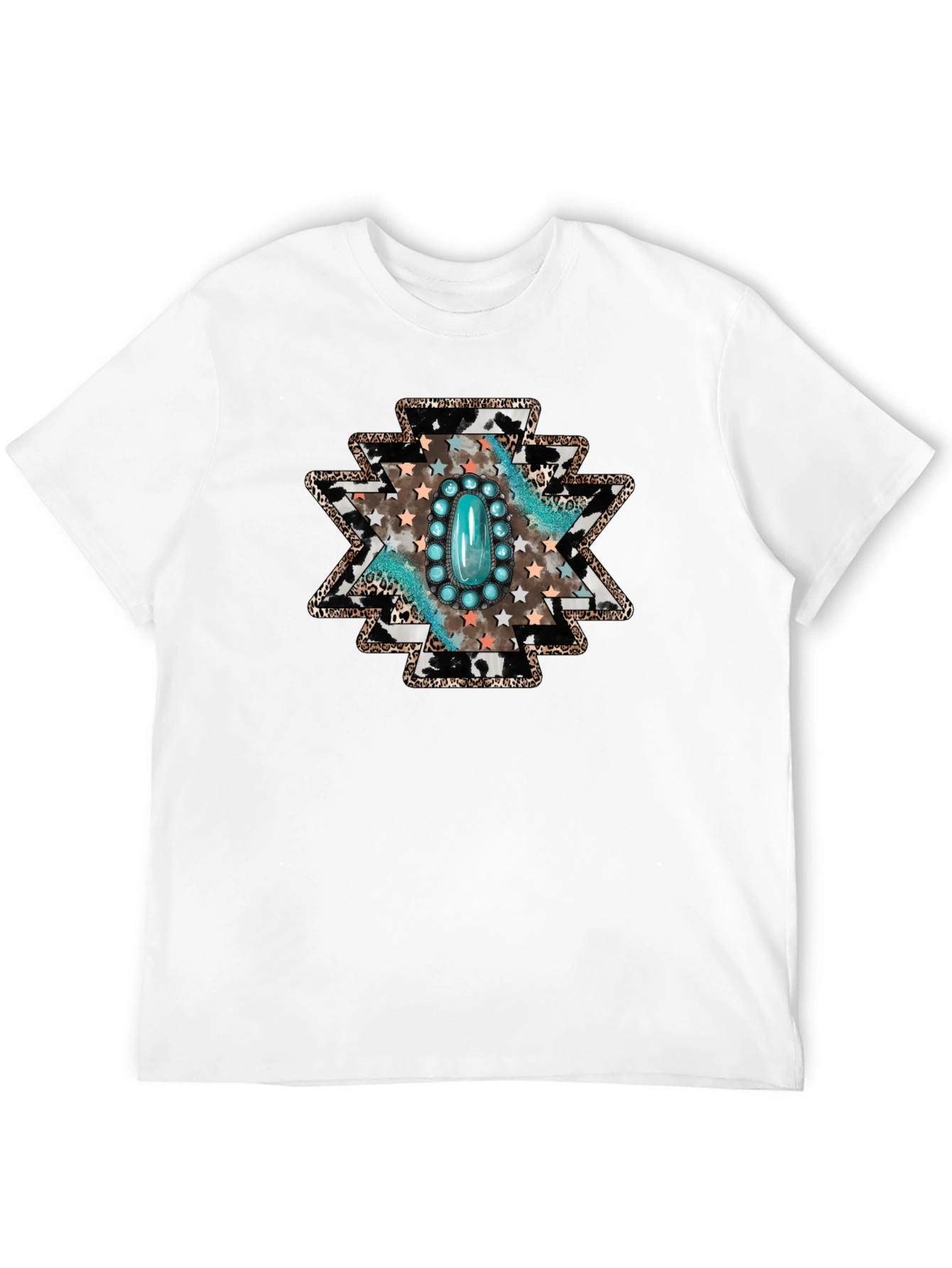 Turquoise Stone Southwestern Graphic Tee