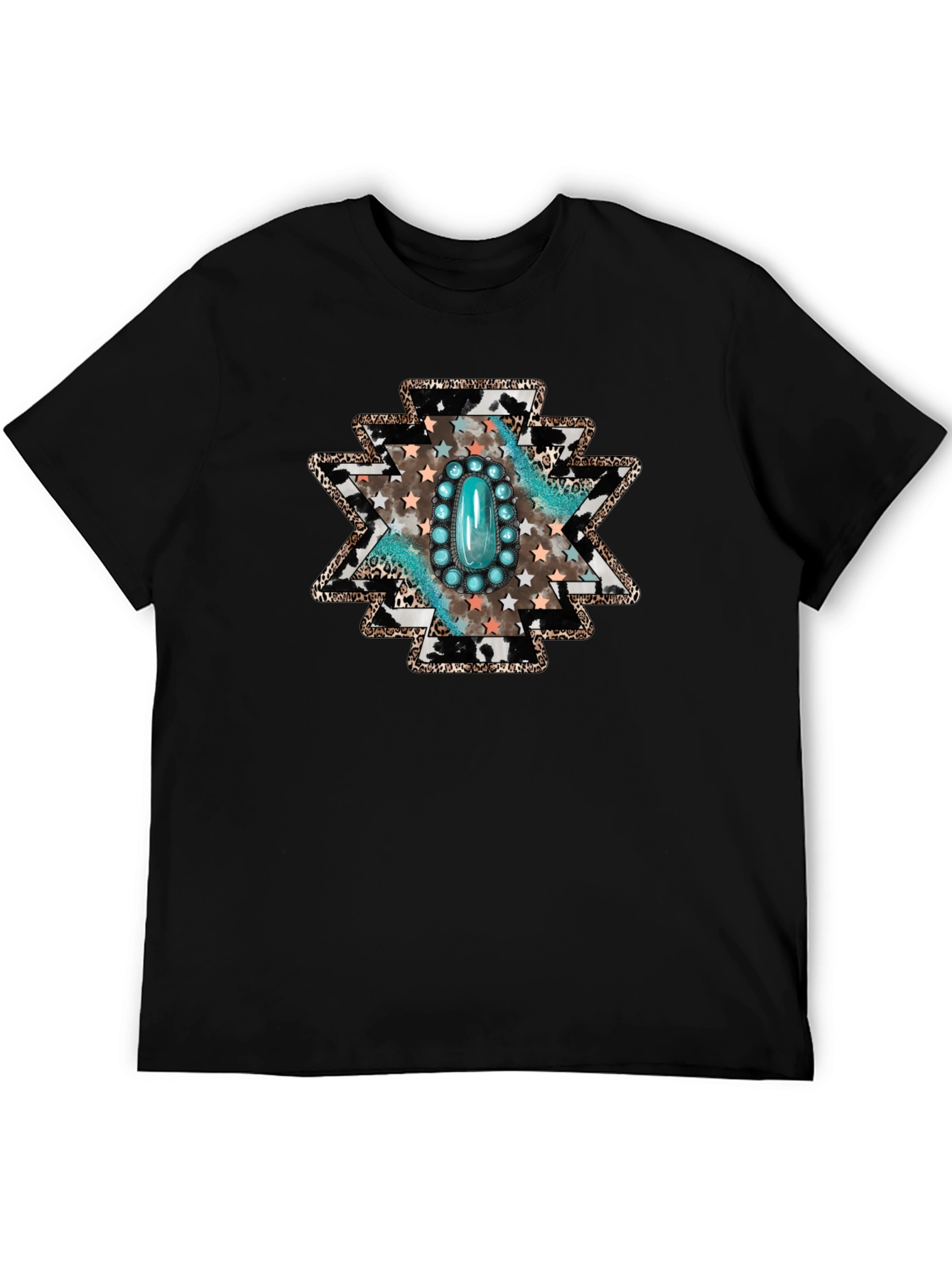Turquoise Stone Southwestern Graphic Tee