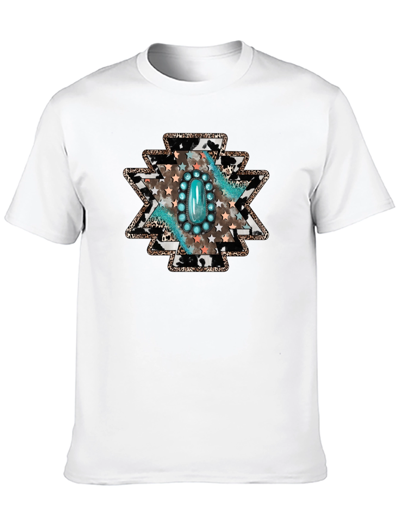 Turquoise Stone Southwestern Graphic Tee
