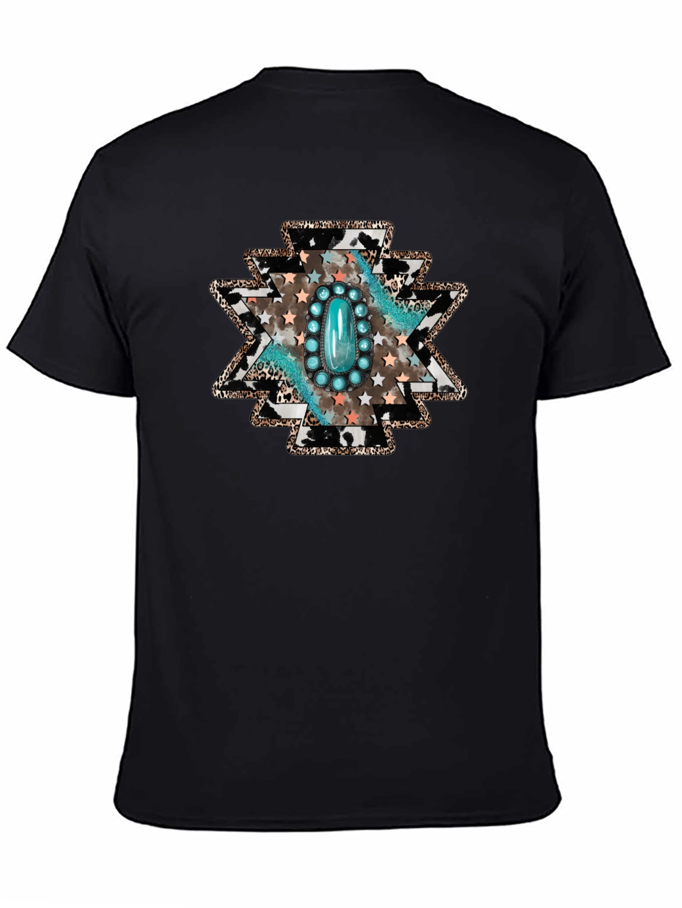 Turquoise Stone Southwestern Graphic Tee