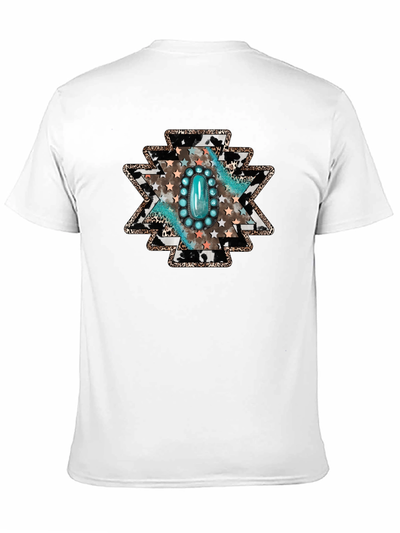 Turquoise Stone Southwestern Graphic Tee