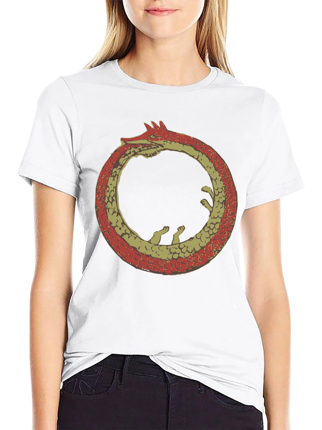 Ouroboros Dragon T-Shirt - Eternal Cycle