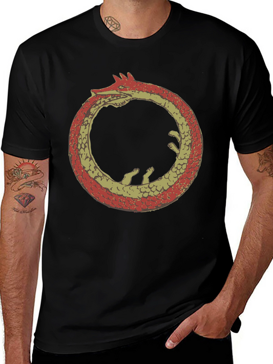 Ouroboros Dragon T-Shirt - Eternal Cycle