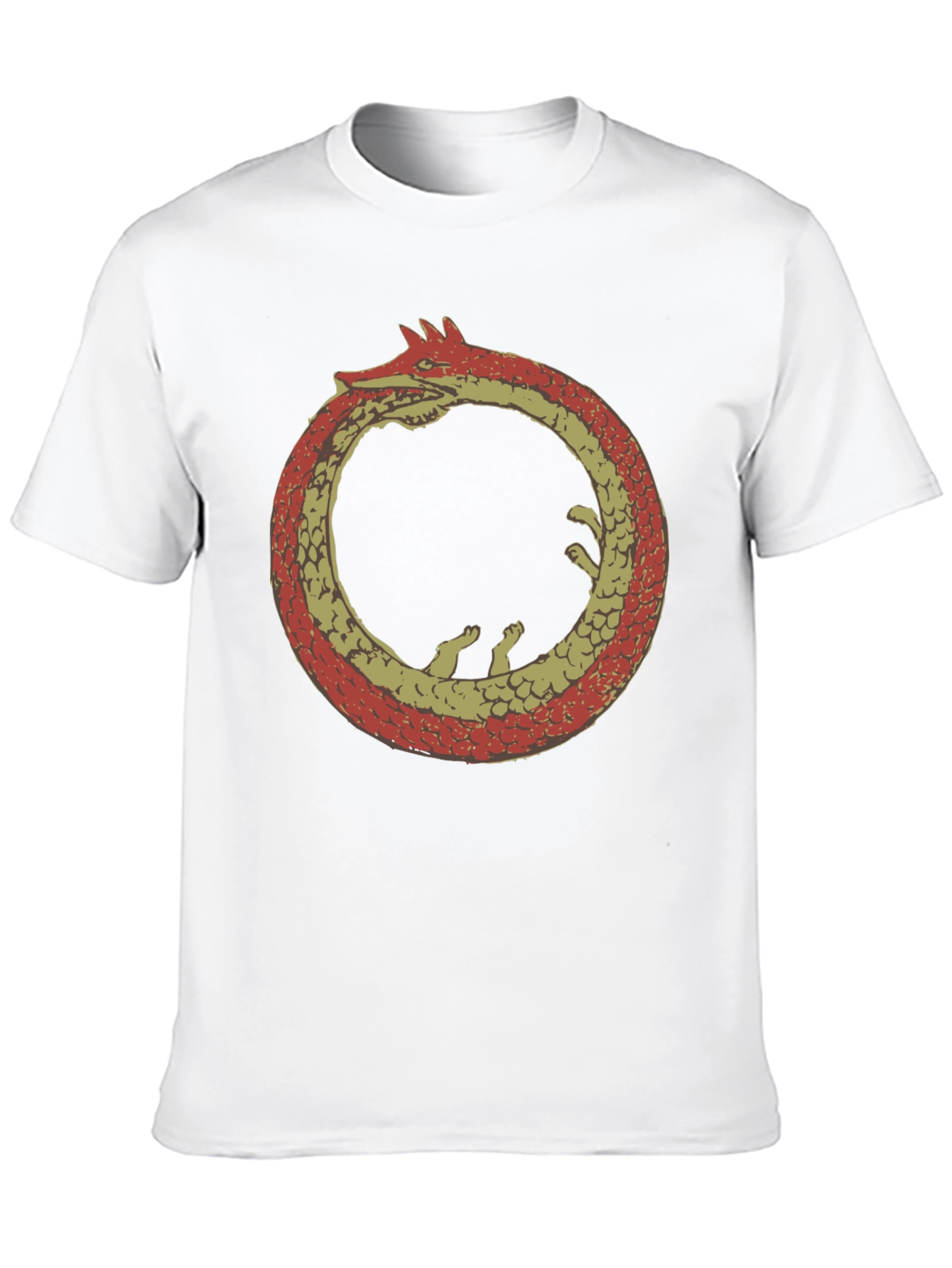 Ouroboros Dragon T-Shirt - Eternal Cycle