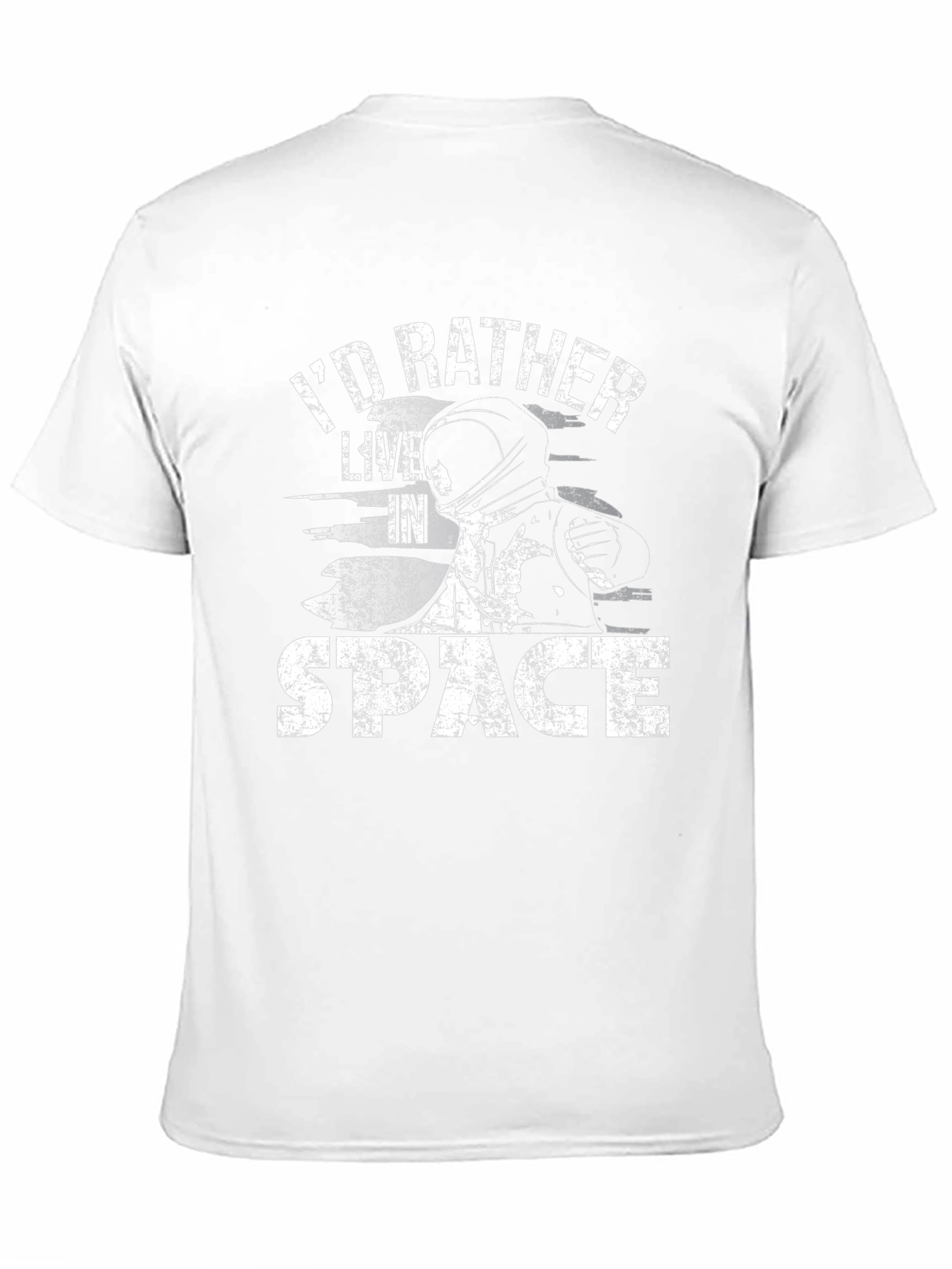 Id Rather Live in Space Graphic Tee