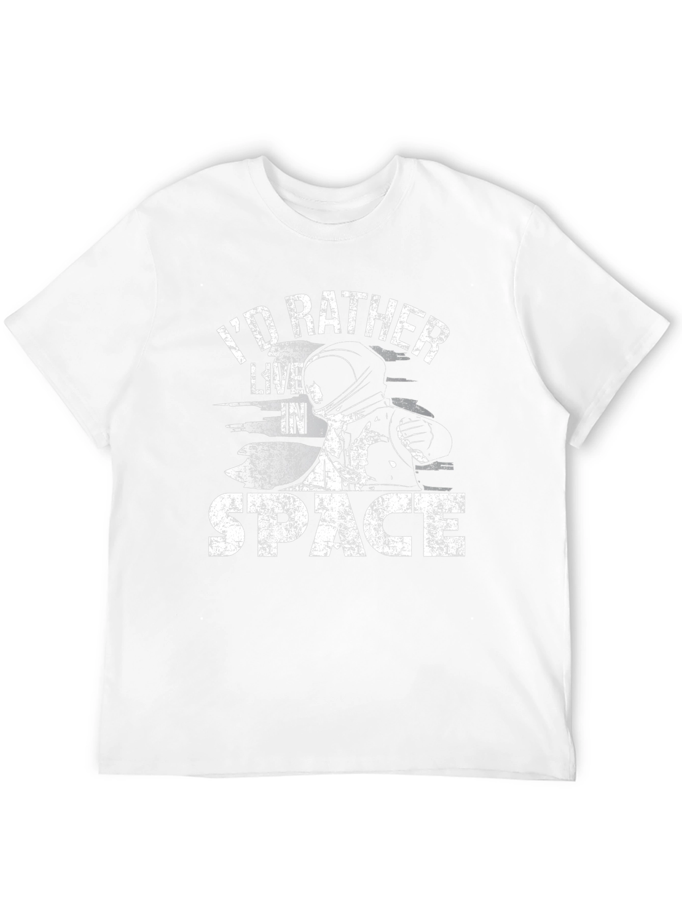 Id Rather Live in Space Graphic Tee