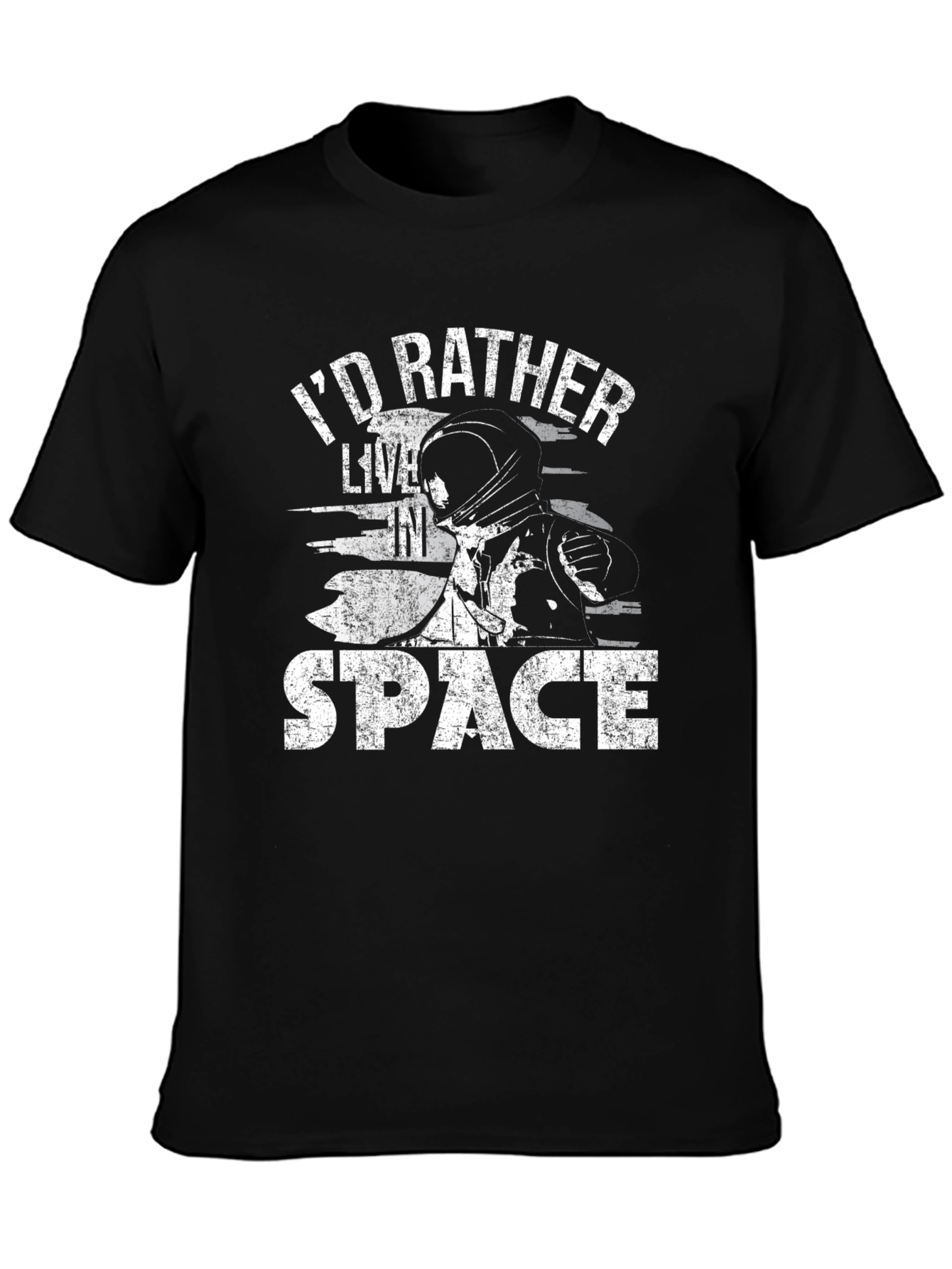 Id Rather Live in Space Graphic Tee