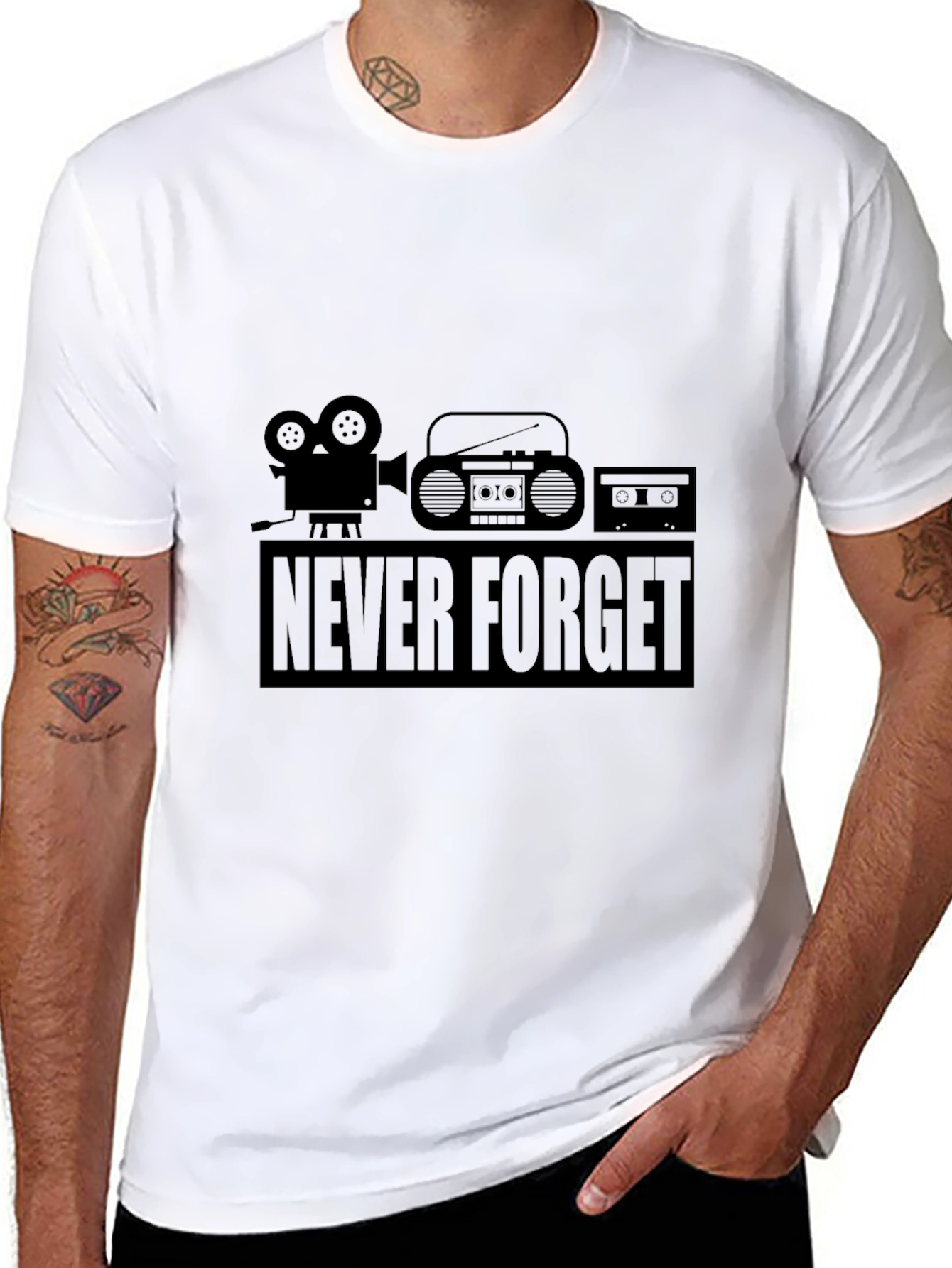 Never Forget Retro T-Shirt