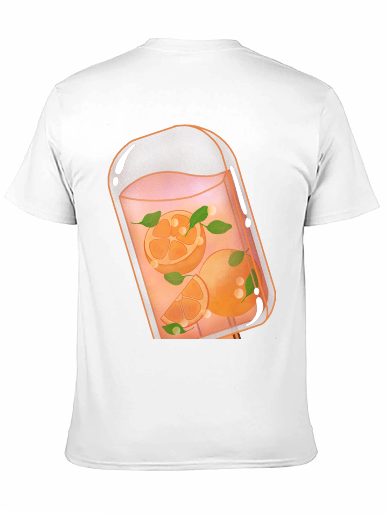 Orange Slice Drink Graphic T-Shirt