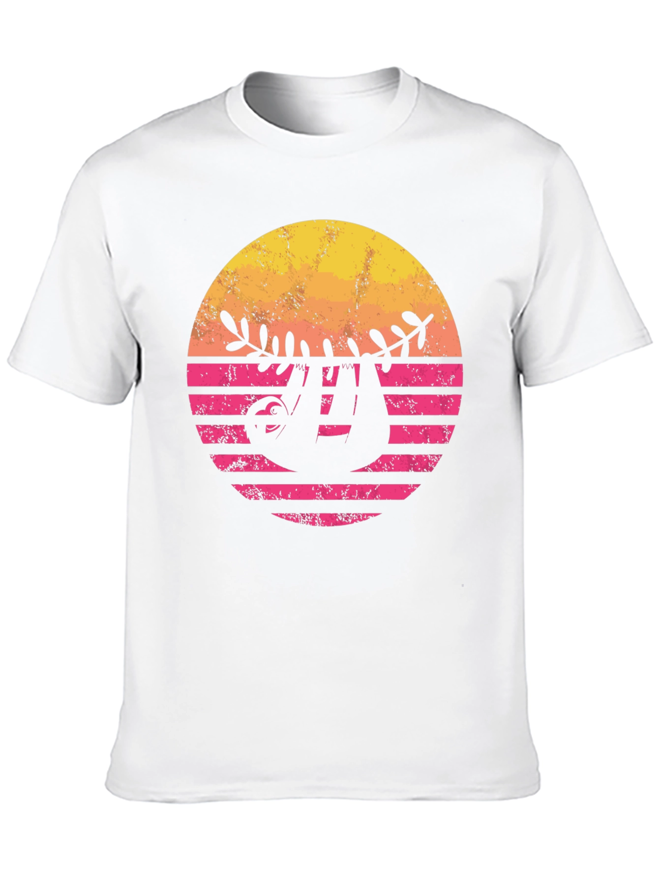 Retro Sloth T-Shirt - Hang Loose in Style