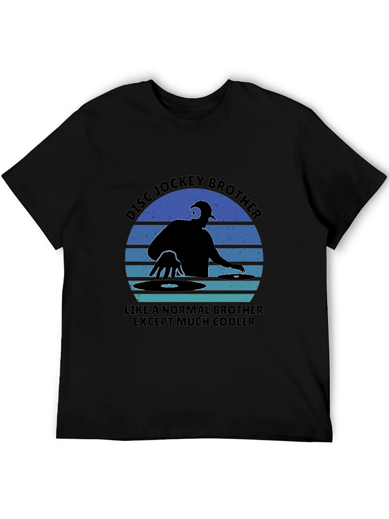 Cool Disc Jockey Brother Graphic Tee