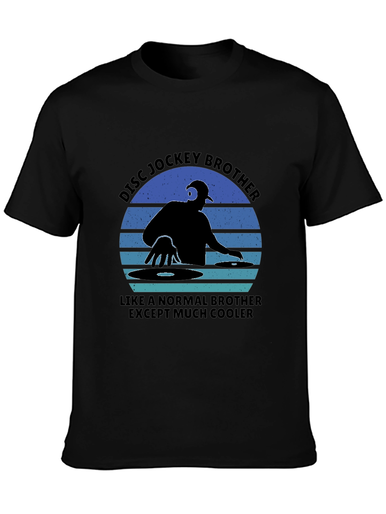 Cool Disc Jockey Brother Graphic Tee