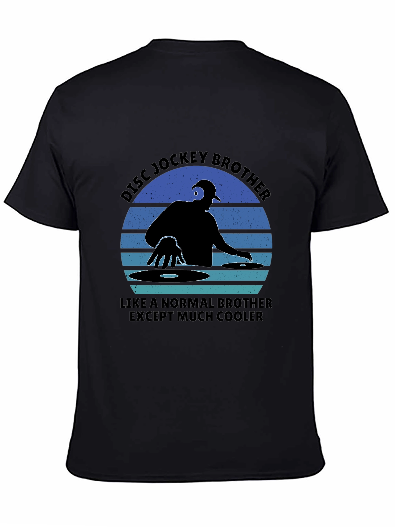 Cool Disc Jockey Brother Graphic Tee