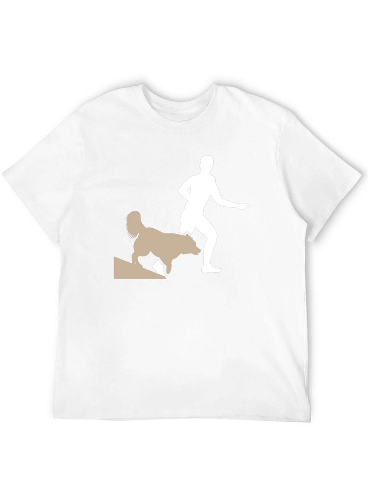Trail Running Shirt - Man & Dog Adventure Tee