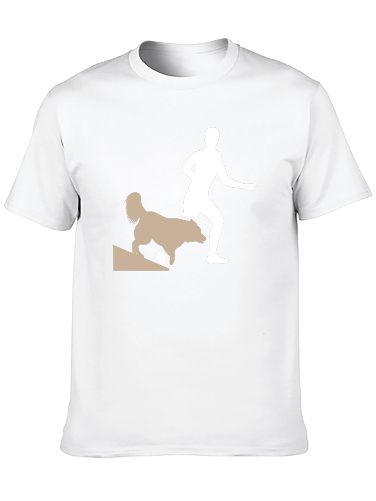 Trail Running Shirt - Man & Dog Adventure Tee