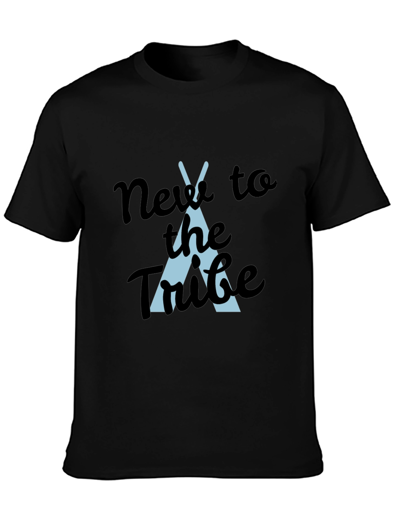 New to the Tribe T-Shirt - Black Tee