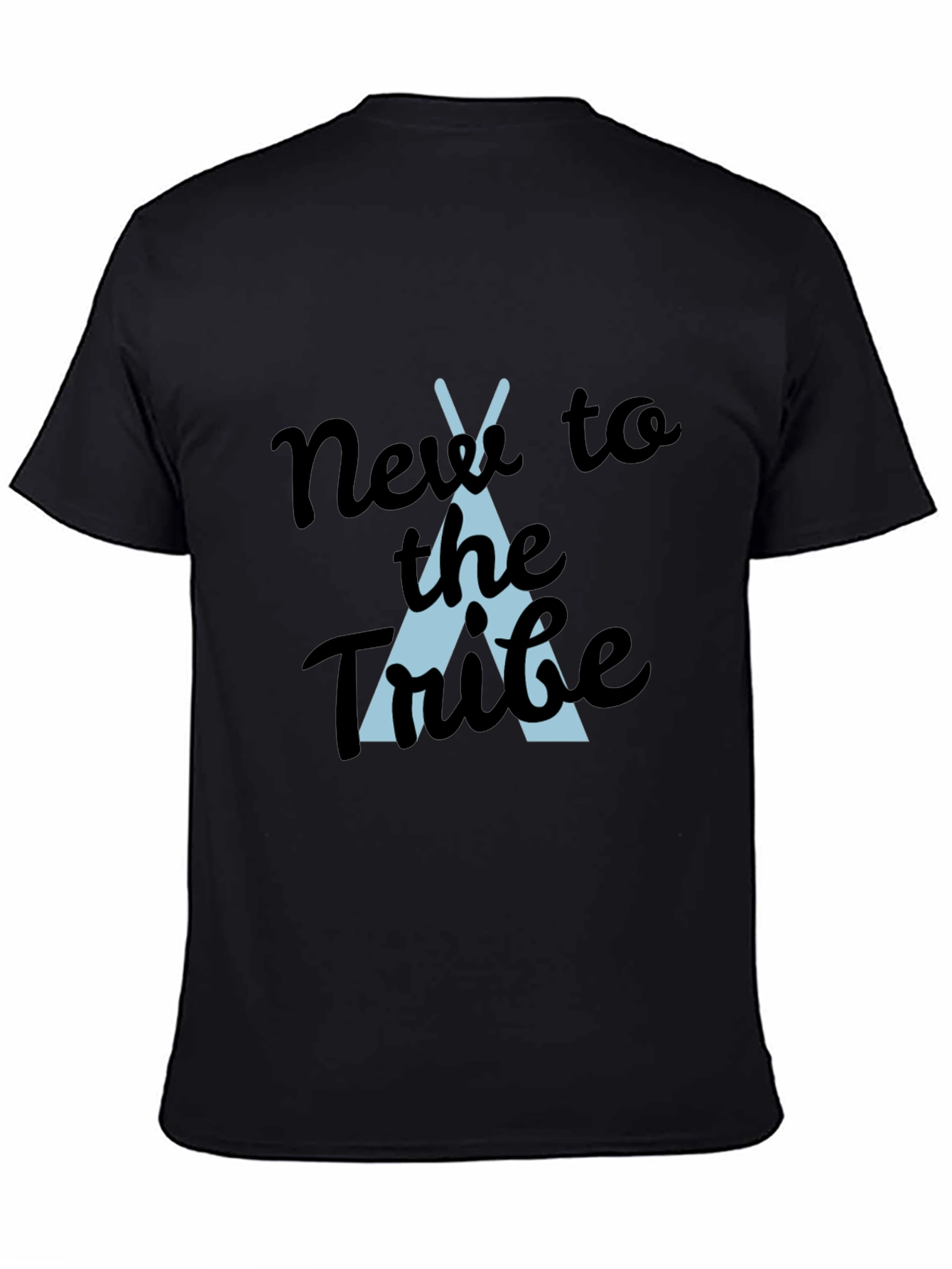 New to the Tribe T-Shirt - Black Tee
