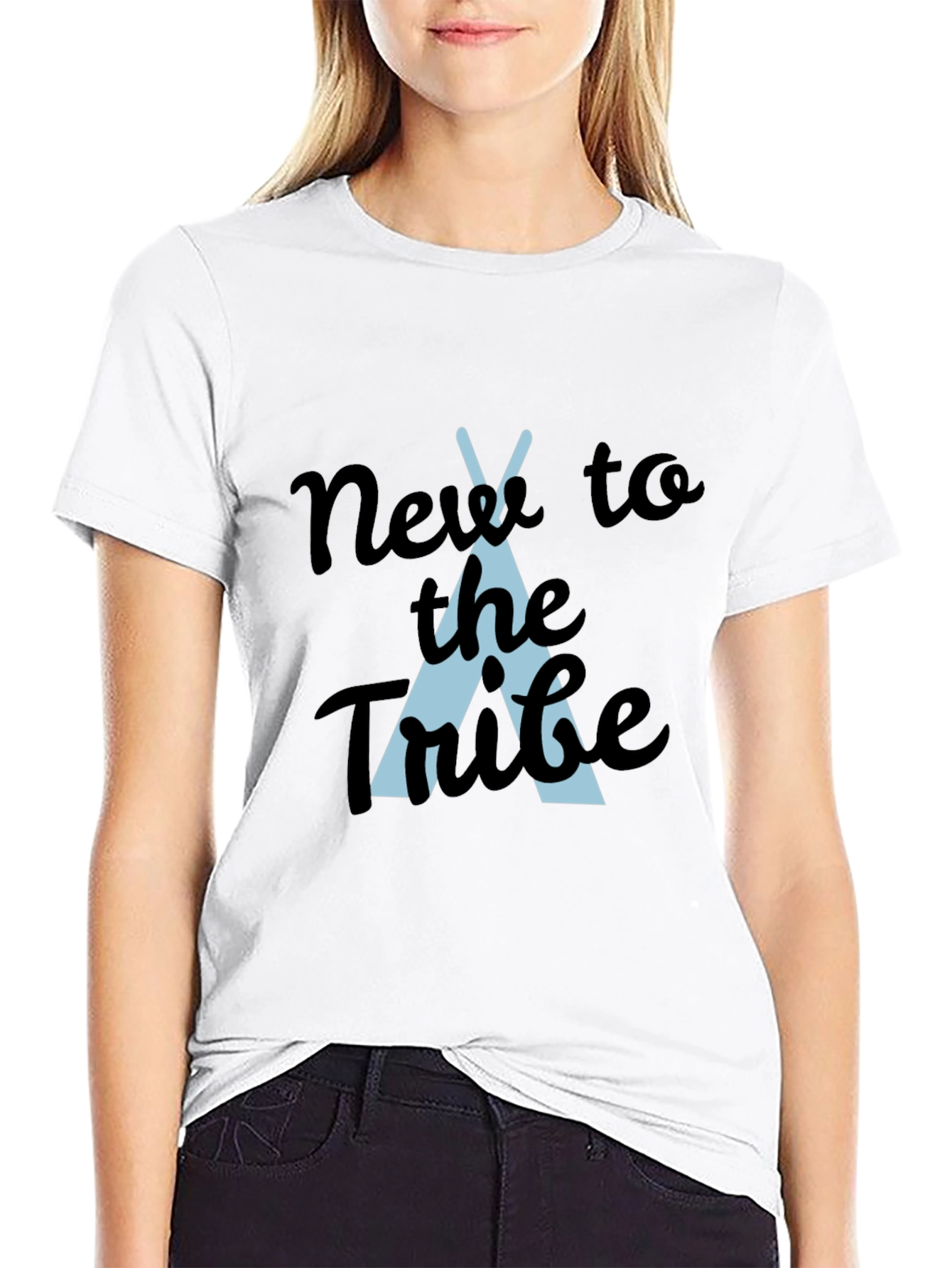 New to the Tribe T-Shirt - Black Tee