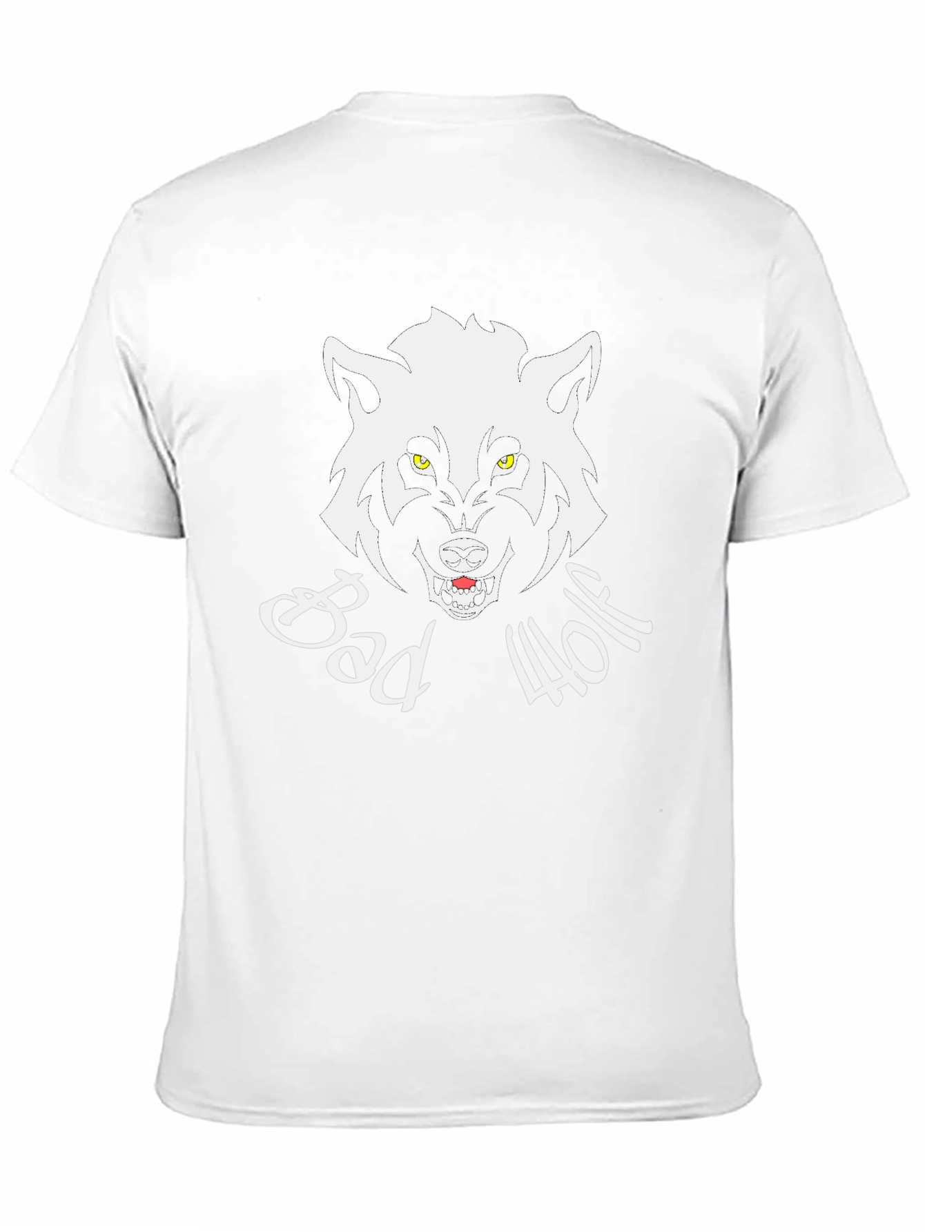 Bad Wolf Graphic Print Black T-Shirt