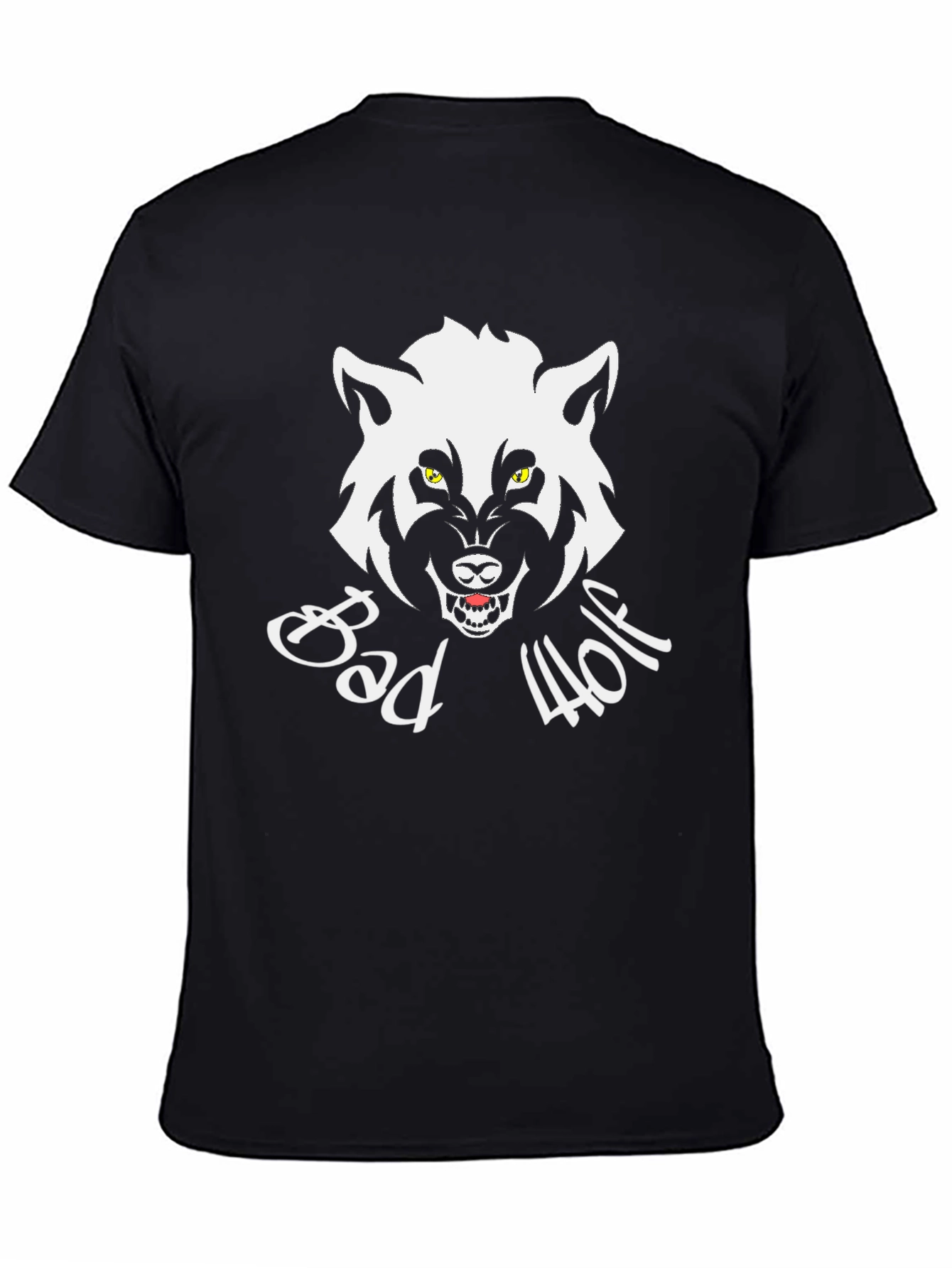 Bad Wolf Graphic Print Black T-Shirt