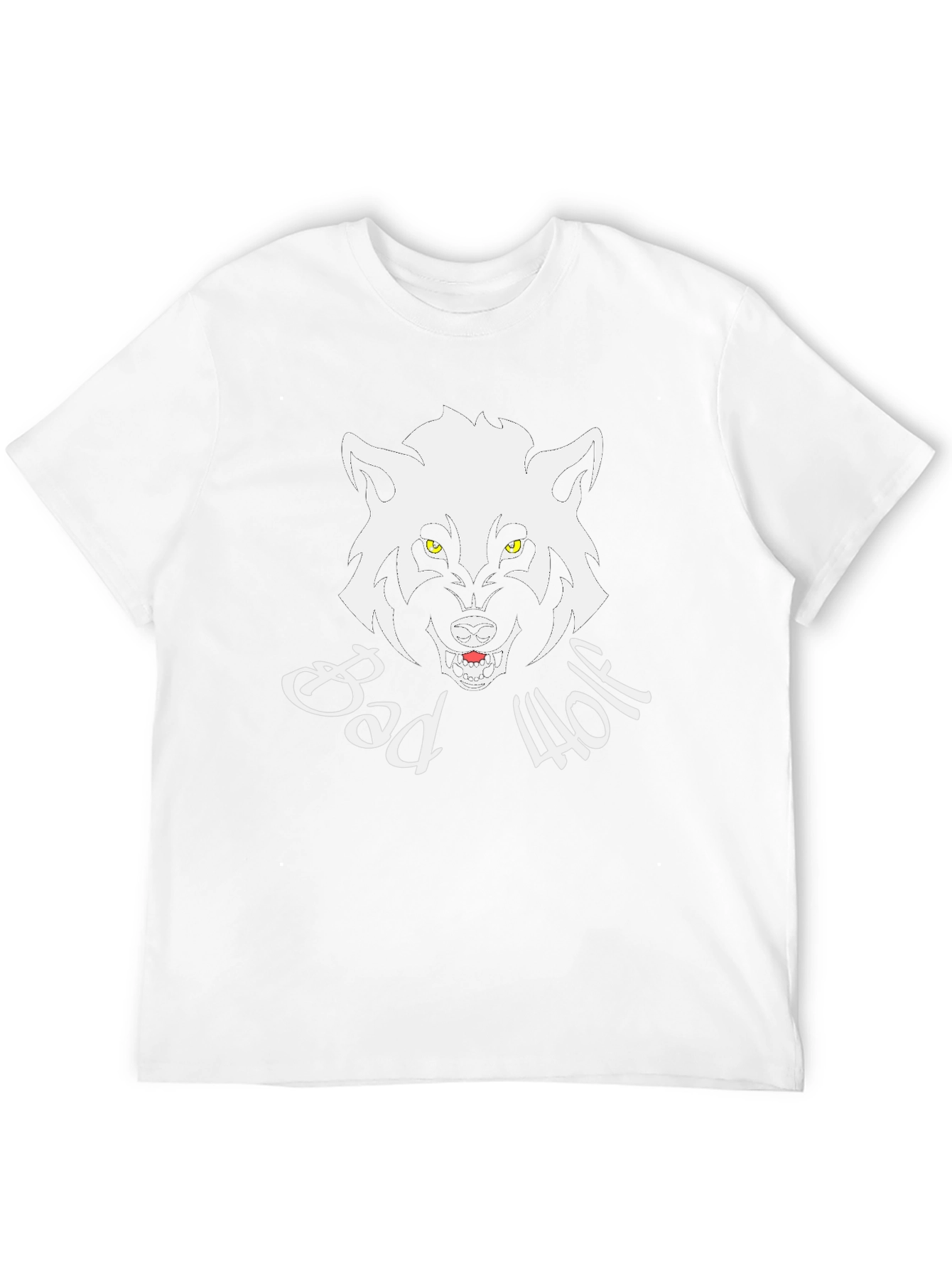 Bad Wolf Graphic Print Black T-Shirt